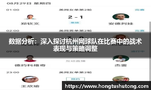 数据分析：深入探讨杭州网球队在比赛中的战术表现与策略调整